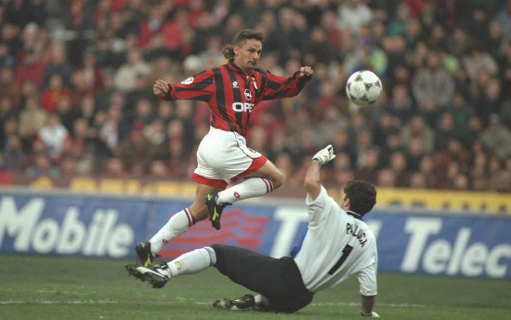 Roberto Baggio è uno dei migliori giocatori italiani della storia
