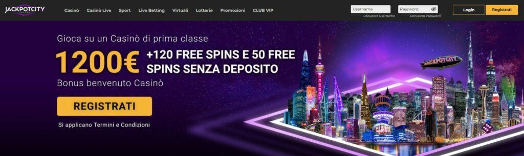 I 10 migliori casinò online in Italia : Jackpotcity Casino